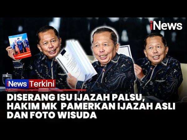 Buka-bukaan! Hakim MK Arsul Sani Tunjukkan Langsung Ijazah di Gedung MK Usai Dituding Palsu Buka-bukaan! Hakim MK Arsul Sani Tunjukkan Langsung Ijazah di Gedung MK Usai Dituding Palsu