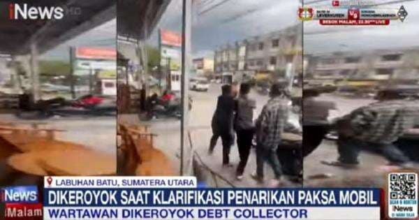 2 Wartawan Dikeroyok Debt Collector di Labuhan Batu hingga Luka-Luka di Wajah 2 Wartawan Dikeroyok Debt Collector di Labuhan Batu hingga Luka-Luka di Wajah