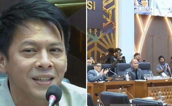 Ariel NOAH Mendadak Nyanyi di DPR, Rapat RUU Hak Cipta Auto Riuh Tepuk tangan Ariel NOAH Mendadak Nyanyi di DPR, Rapat RUU Hak Cipta Auto Riuh Tepuk tangan