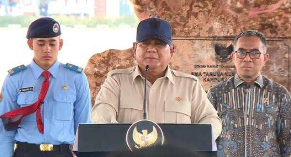 Prabowo Ungkap Keunggulan SMA Taruna Nusantara, Bandingkan dengan Sekolah di Malaysia dan Inggris Prabowo Ungkap Keunggulan SMA Taruna Nusantara, Bandingkan dengan Sekolah di Malaysia dan Inggris