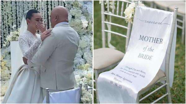 Tangis Amanda Manopo Pecah di Hari Pernikahan, Rindu Mendiang Ibu Tangis Amanda Manopo Pecah di Hari Pernikahan, Rindu Mendiang Ibu