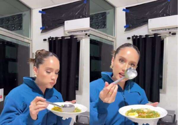 Viral Sebut Soto 'Sodow' dan Makan Pakai Centong, Cinta Laura Singgung Bully: Kenapa Diledek? Viral Sebut Soto 'Sodow' dan Makan Pakai Centong, Cinta Laura Singgung Bully: Kenapa Diledek?