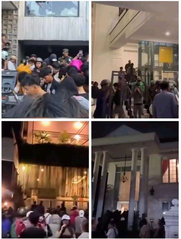 Gelombang Amarah Tak Terbendung: Rumah 3 Anggota DPR RI hingga Menteri Dijarah Massa Gelombang Amarah Tak Terbendung: Rumah 3 Anggota DPR RI hingga Menteri Dijarah Massa