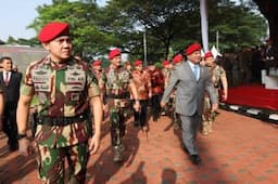 2 Sesepuh Danjen Kopassus Hadir Bersama Prabowo Subianto di HUT ke-72 Korps Baret Merah