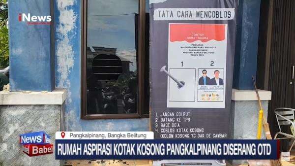 Video Rumah Aspirasi Relawan Kotak Kosong di Pangkalpinang Diserang OTD Video Rumah Aspirasi Relawan Kotak Kosong di Pangkalpinang Diserang OTD