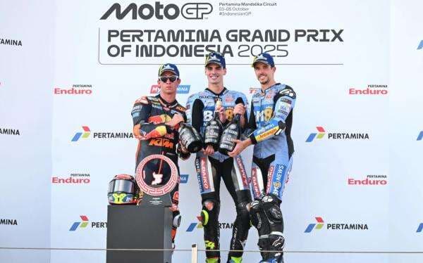Menangi MotoGP Mandalika 2025, Fermin Aldeguer Cetak Sejarah yang Hanya Kalah dari Marc Marquez Menangi MotoGP Mandalika 2025, Fermin Aldeguer Cetak Sejarah yang Hanya Kalah dari Marc Marquez