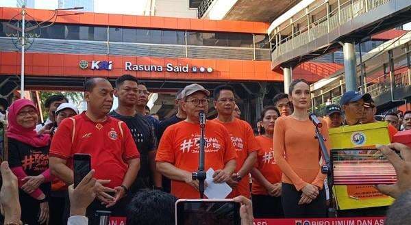 Didukung Warga, Pramono Akan Resmikan CFD Rasuna Said saat HUT Ke-499 Jakarta Didukung Warga, Pramono Akan Resmikan CFD Rasuna Said saat HUT Ke-499 Jakarta
