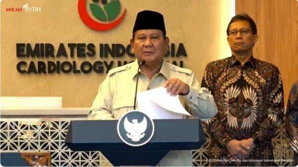 Prabowo Minta Menkes Bangun 66 RS Canggih Seperti RS Emirates-Indonesia Prabowo Minta Menkes Bangun 66 RS Canggih Seperti RS Emirates-Indonesia