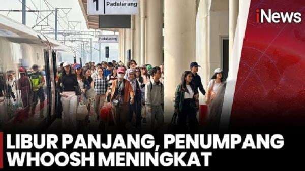 Libur Panjang Maulid Nabi, Lonjakan Penumpang Kereta Cepat Whoosh Meningkat Libur Panjang Maulid Nabi, Lonjakan Penumpang Kereta Cepat Whoosh Meningkat
