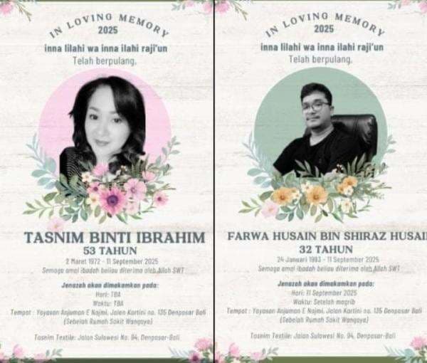 Banjir Denpasar: Ibu dan Anak Pemilik Toko Kain Ditemukan Meninggal Tertimbun Reruntuhan Banjir Denpasar: Ibu dan Anak Pemilik Toko Kain Ditemukan Meninggal Tertimbun Reruntuhan