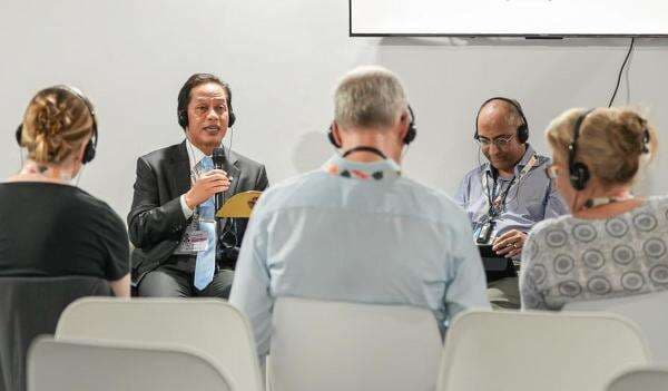 Pertemuan di COP30, Menteri Hanif Tegaskan Karbon untuk Kesejahteraan Rakyat Pertemuan di COP30, Menteri Hanif Tegaskan Karbon untuk Kesejahteraan Rakyat