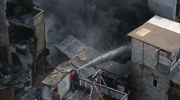 Penampakan Terkini Permukiman Padat Penduduk di Senen usai Kebakaran Penampakan Terkini Permukiman Padat Penduduk di Senen usai Kebakaran