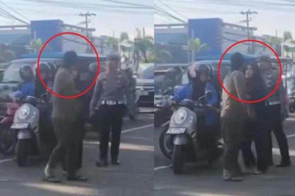 Viral Pemotor Coba Pukul Polisi di Maros gegara Ditegur Tak Pakai Helm Viral Pemotor Coba Pukul Polisi di Maros gegara Ditegur Tak Pakai Helm