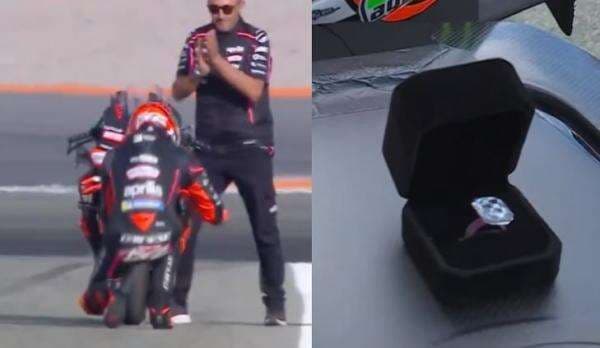 Viral di MotoGP Valencia! Marco Bezzecchi Melamar Motornya Usai Kemenangan Epik Viral di MotoGP Valencia! Marco Bezzecchi Melamar Motornya Usai Kemenangan Epik