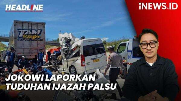 Headline iNEWS.ID: Kecelakaan Maut Minibus Travel Bhinneka Tabrak Truk di Tol Cisumdawu, 3 Orang Tewas Headline iNEWS.ID: Kecelakaan Maut Minibus Travel Bhinneka Tabrak Truk di Tol Cisumdawu, 3 Orang Tewas
