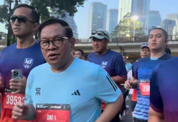 Senangnya Pramono Sebut Kualitas Udara Baik saat Event Jakarta Running Festival Senangnya Pramono Sebut Kualitas Udara Baik saat Event Jakarta Running Festival