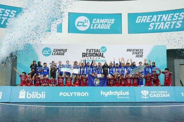 UNY Bikin Sejarah! Sapu Bersih Gelar Juara Futsal Campus League Regional Yogyakarta 2025 UNY Bikin Sejarah! Sapu Bersih Gelar Juara Futsal Campus League Regional Yogyakarta 2025
