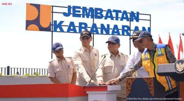 Prabowo Resmikan 2 Jembatan, Underpass dan Flyover Prabowo Resmikan 2 Jembatan, Underpass dan Flyover