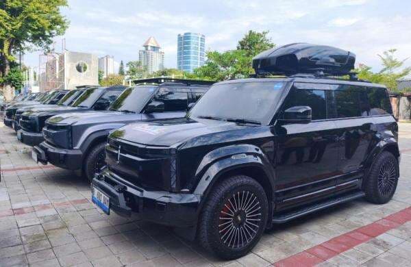 Komunitas Mobil Listrik Chery J6 Kumpul, Gelar Modifikasi hingga Off-Road Komunitas Mobil Listrik Chery J6 Kumpul, Gelar Modifikasi hingga Off-Road