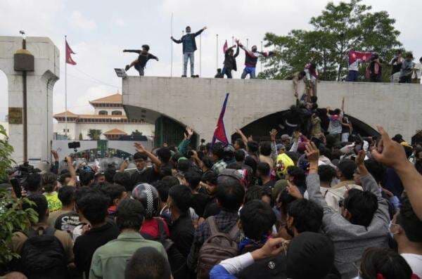 Demo Rusuh Nepal, 7.000 Napi Kabur Manfaatkan Situasi Demo Rusuh Nepal, 7.000 Napi Kabur Manfaatkan Situasi