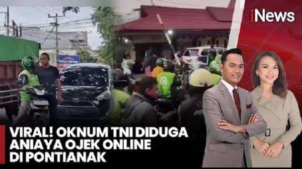 Danpuspom Pastikan Oknum TNI Pukul Driver Ojol di Pontianak Diproses Hukum Danpuspom Pastikan Oknum TNI Pukul Driver Ojol di Pontianak Diproses Hukum