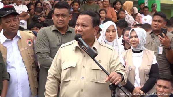 Prabowo Targetkan Listrik di Lokasi Banjir Sumatera Pulih 100 Persen Secepatnya Prabowo Targetkan Listrik di Lokasi Banjir Sumatera Pulih 100 Persen Secepatnya