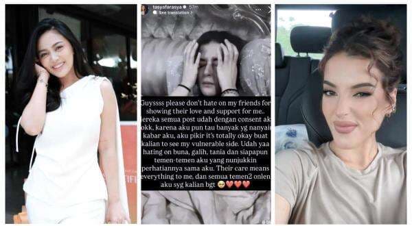 Posting Video Dirinya saat Menangis, Tasya Farasya Minta Netizen Tak Hujat Rachel Vennya Posting Video Dirinya saat Menangis, Tasya Farasya Minta Netizen Tak Hujat Rachel Vennya