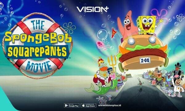 SpongeBob dan Patrick Beraksi dalam The SpongeBob SquarePants Movie di VISION+ SpongeBob dan Patrick Beraksi dalam The SpongeBob SquarePants Movie di VISION+