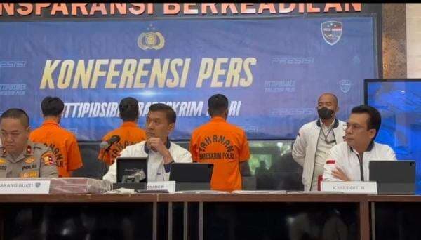 Polri Tangkap 3 Pelaku Penipuan Investasi Kripto dengan Kerugian Rp105 Miliar Polri Tangkap 3 Pelaku Penipuan Investasi Kripto dengan Kerugian Rp105 Miliar
