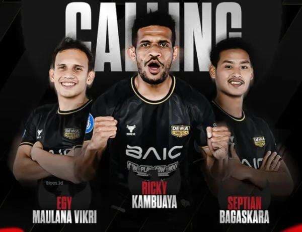 Dewa United Bangga Jadi Klub Penyumbang Pemain Terbanyak di Timnas Indonesia Dewa United Bangga Jadi Klub Penyumbang Pemain Terbanyak di Timnas Indonesia