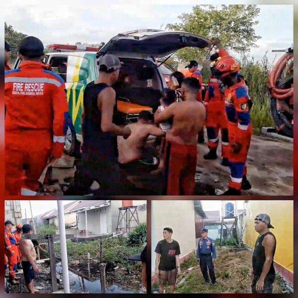 Bocah 3 Tahun Tewas Tenggelam di Parit Belakang Rumah di Palangka Raya, Jenazah Ditemukan Warga Bocah 3 Tahun Tewas Tenggelam di Parit Belakang Rumah di Palangka Raya, Jenazah Ditemukan Warga