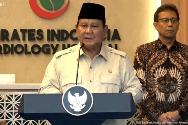 Prabowo Resmikan RS Kardiologi Canggih di Jateng: Tak Usah Berobat ke Luar Negeri Prabowo Resmikan RS Kardiologi Canggih di Jateng: Tak Usah Berobat ke Luar Negeri