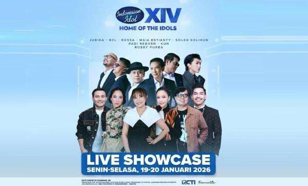 Indonesian Idol Season XIV Masuk Babak Showcase Live Perdana, Penonton Jadi Penentu Nasib Kontestan! Indonesian Idol Season XIV Masuk Babak Showcase Live Perdana, Penonton Jadi Penentu Nasib Kontestan!