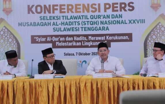 Kemenag Gelar STQH Nasional ke-28 di Kendari, Dibuka Prabowo pada 11 Oktober 2025 Kemenag Gelar STQH Nasional ke-28 di Kendari, Dibuka Prabowo pada 11 Oktober 2025