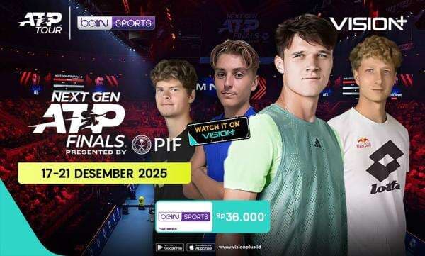 Klik di Sini! Link Live Streaming Next Gen ATP Finals 2025 di Vision+ Klik di Sini! Link Live Streaming Next Gen ATP Finals 2025 di Vision+