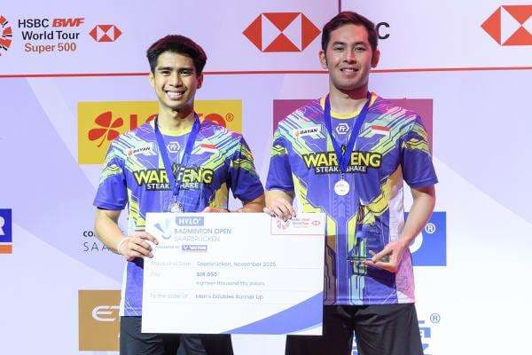 Gagal Juara Hylo Open 2025, Perasaan Sabar/Reza Campur Aduk Gagal Juara Hylo Open 2025, Perasaan Sabar/Reza Campur Aduk