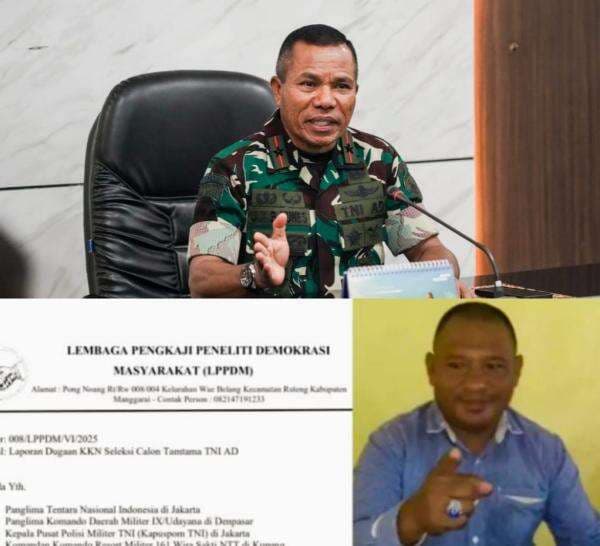 Anaknya Tak Lulus Seleksi Cata, Marsel Abang Tuding KKN, Danrem 161 WS/Kupang Buka Fakta Anaknya Tak Lulus Seleksi Cata, Marsel Abang Tuding KKN, Danrem 161 WS/Kupang Buka Fakta