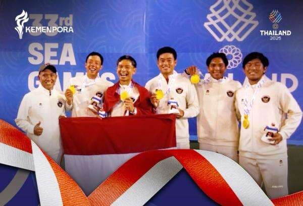 Kalahkan Thailand di Final, Tim Tenis Putra Indonesia Raih Medali Emas Ke-31 SEA Games 2025 Kalahkan Thailand di Final, Tim Tenis Putra Indonesia Raih Medali Emas Ke-31 SEA Games 2025