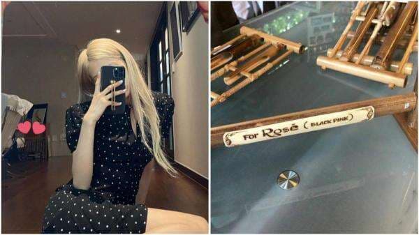Viral Ada Angklung di Rumah Rose BLACKPINK, Ternyata Hadiah dari Fans Indonesia! Viral Ada Angklung di Rumah Rose BLACKPINK, Ternyata Hadiah dari Fans Indonesia!