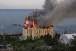 4 Fakta Rusia Mengebom Kastil Harry Potter di Ukraina