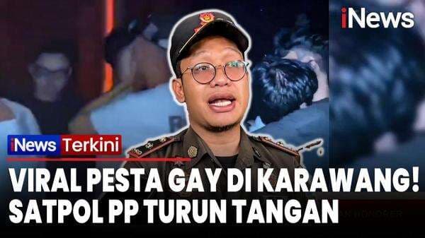 Imbas Video Viral Pesta Gay, Satpol PP Karawang Segel Theatre Night Mart Imbas Video Viral Pesta Gay, Satpol PP Karawang Segel Theatre Night Mart