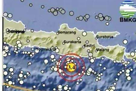 Gempa Terkini Guncang Pacitan Jatim, Cek Magnitudonya! Gempa Terkini Guncang Pacitan Jatim, Cek Magnitudonya!