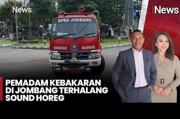 Gara-gara Sound Horeg, Mobil Damkar Jombang Masuk Jalan Sawah ke Lokasi Kebakaran Gara-gara Sound Horeg, Mobil Damkar Jombang Masuk Jalan Sawah ke Lokasi Kebakaran