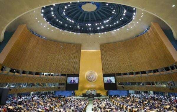 145 Negara Dukung Presiden Palestina Pidato di Sidang Umum PBB, AS makin Tersudut 145 Negara Dukung Presiden Palestina Pidato di Sidang Umum PBB, AS makin Tersudut