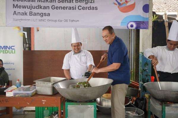 Rangkaian HUT ke-36 MNC Group, MNC Peduli Gelar Edukasi Masak Makanan Sehat dan Bergizi Rangkaian HUT ke-36 MNC Group, MNC Peduli Gelar Edukasi Masak Makanan Sehat dan Bergizi