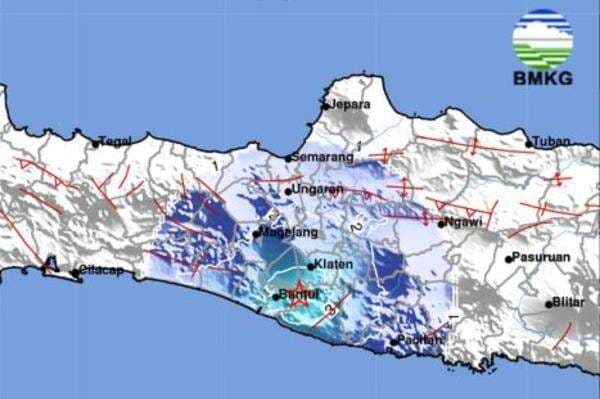 Gempa Hari Ini Magnitudo 4,5 Guncang Bantul DIY Gempa Hari Ini Magnitudo 4,5 Guncang Bantul DIY