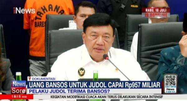 571 Ribu Rekening Bansos Terindikasi Dipakai Main Judol, Dana Rp957 Miliar Menguap 571 Ribu Rekening Bansos Terindikasi Dipakai Main Judol, Dana Rp957 Miliar Menguap