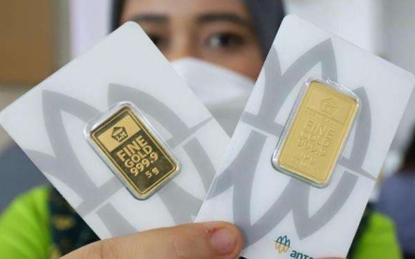Harga Emas Antam Hari Ini Naik Rp15 Ribu, Jadi Rp2.431.000 per Gram Harga Emas Antam Hari Ini Naik Rp15 Ribu, Jadi Rp2.431.000 per Gram