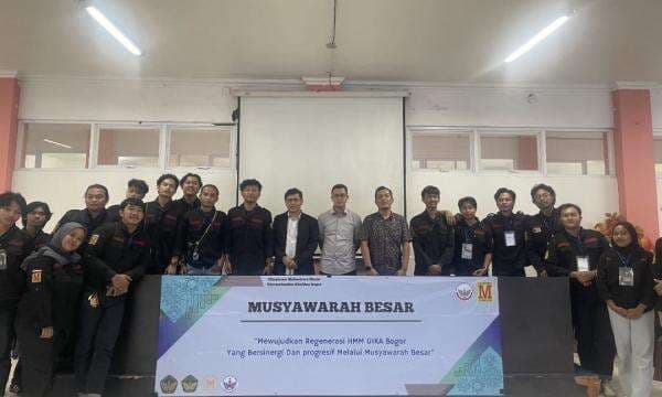 Musyawarah Besar HMM UIKA Bogor: Momen Regenerasi dan Perubahan Progresif Musyawarah Besar HMM UIKA Bogor: Momen Regenerasi dan Perubahan Progresif