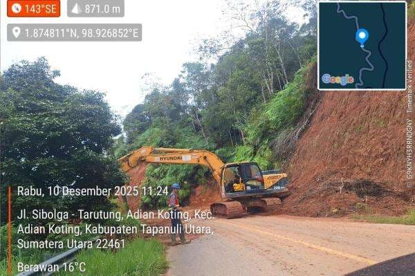 Update Pemulihan Infrastruktur di Sumut, 171 Titik Longsor Tertangani Update Pemulihan Infrastruktur di Sumut, 171 Titik Longsor Tertangani